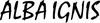 Alba Ignis logo